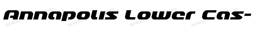 Annapolis Lower Cas字体转换